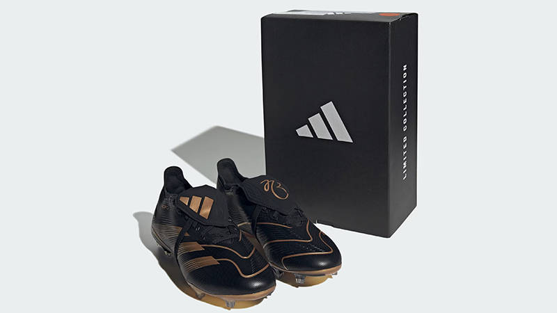 adidas Predator League Bellingham FG Boots Black Gold Metallic JH5702 feature