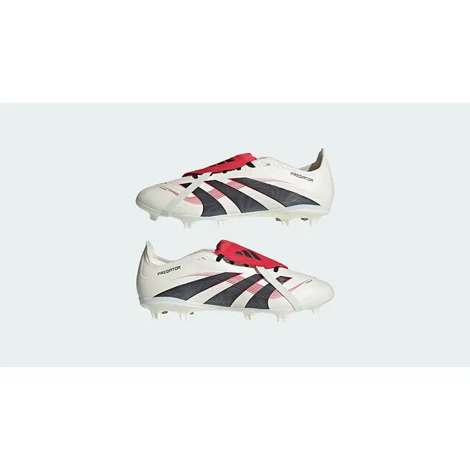 adidas Predator League Foldover Tongue Firm Multi Ground Boots Off-White Ruby JP5737 feature