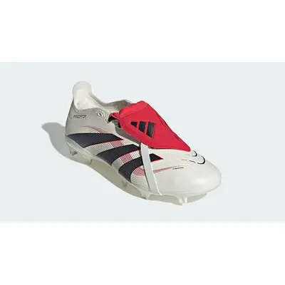 adidas Predator League Foldover Tongue Firm Multi Ground Boots Off-White Ruby JP5737 front