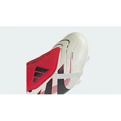 adidas Predator League Foldover Tongue Firm Multi Ground Boots Off-White Ruby JP5737 toe