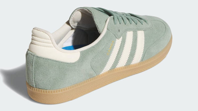 adidas Samba ADV Silver Green Wonder White Back
