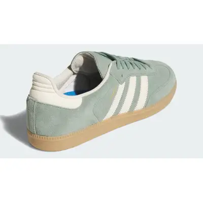 adidas Samba ADV Silver Green Wonder White Back