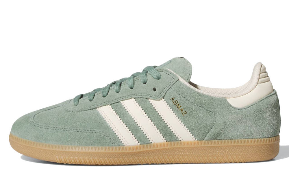 adidas Samba ADV Silver Green Wonder White JP5859 The Sole