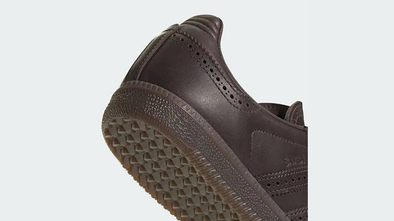 adidas Samba OG Dark Brown Gum JI3231 heel
