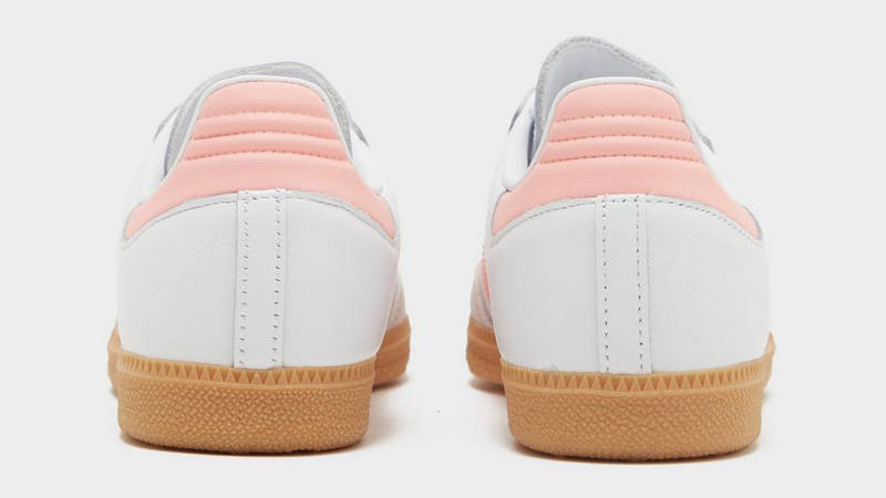 adidas Samba OG GS White Coral Pink Back