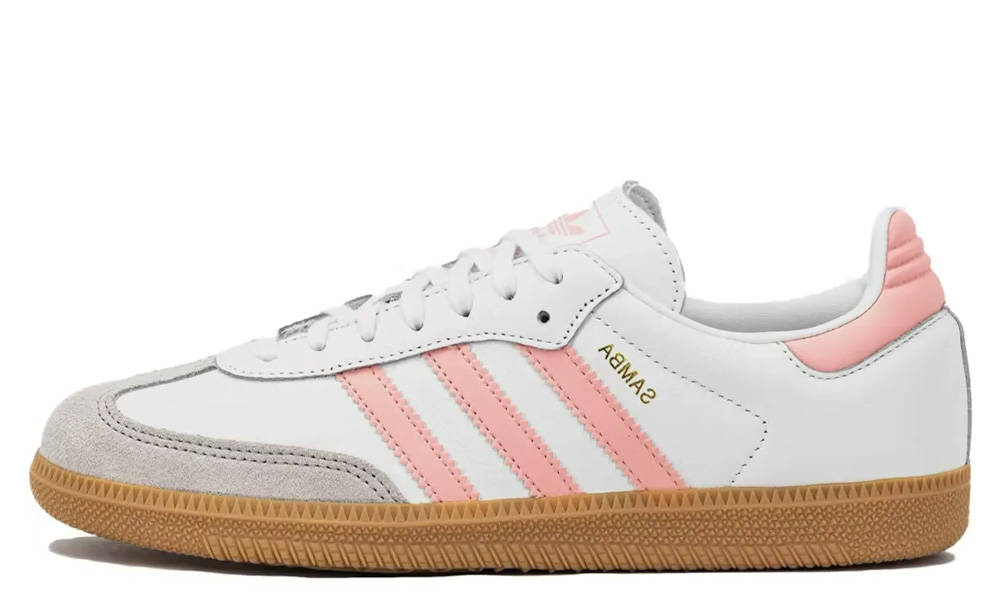 adidas Samba OG GS White Coral Pink