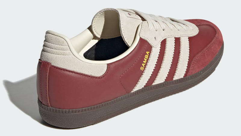 adidas Samba OG Preloved Ruby Cream White Back