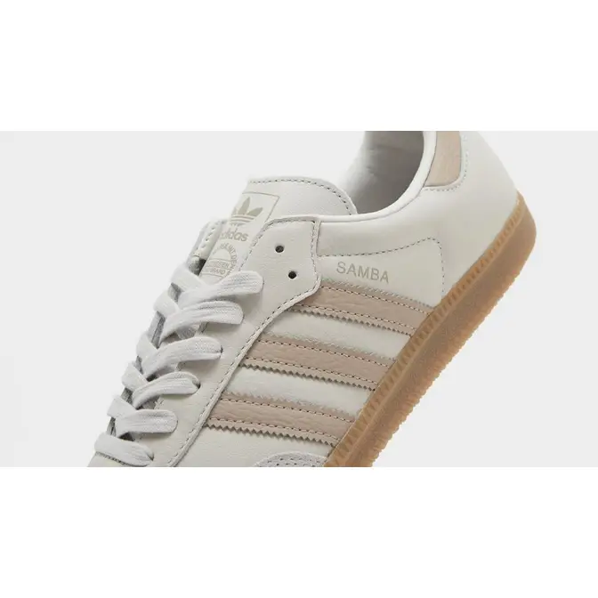 adidas Samba OG Vapor Grey Gum Closeup