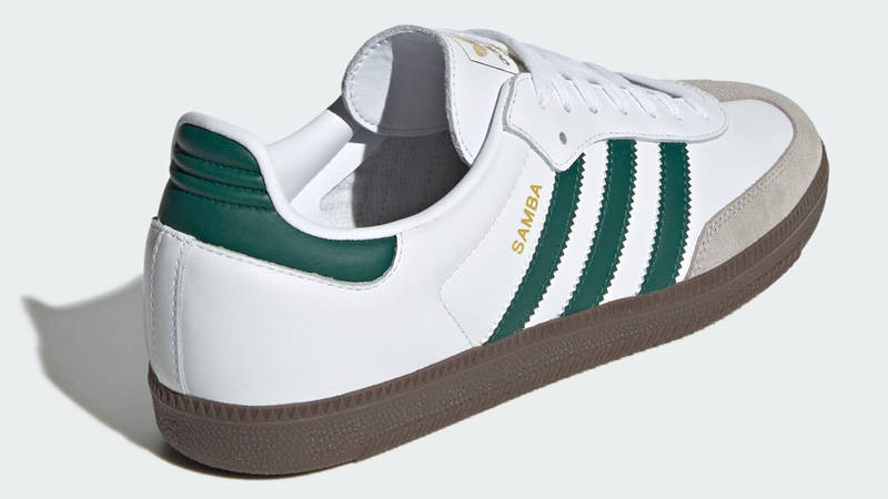 adidas Samba OG White Collegiate Green Back