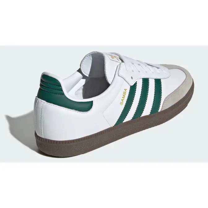 adidas Samba OG White Collegiate Green Back