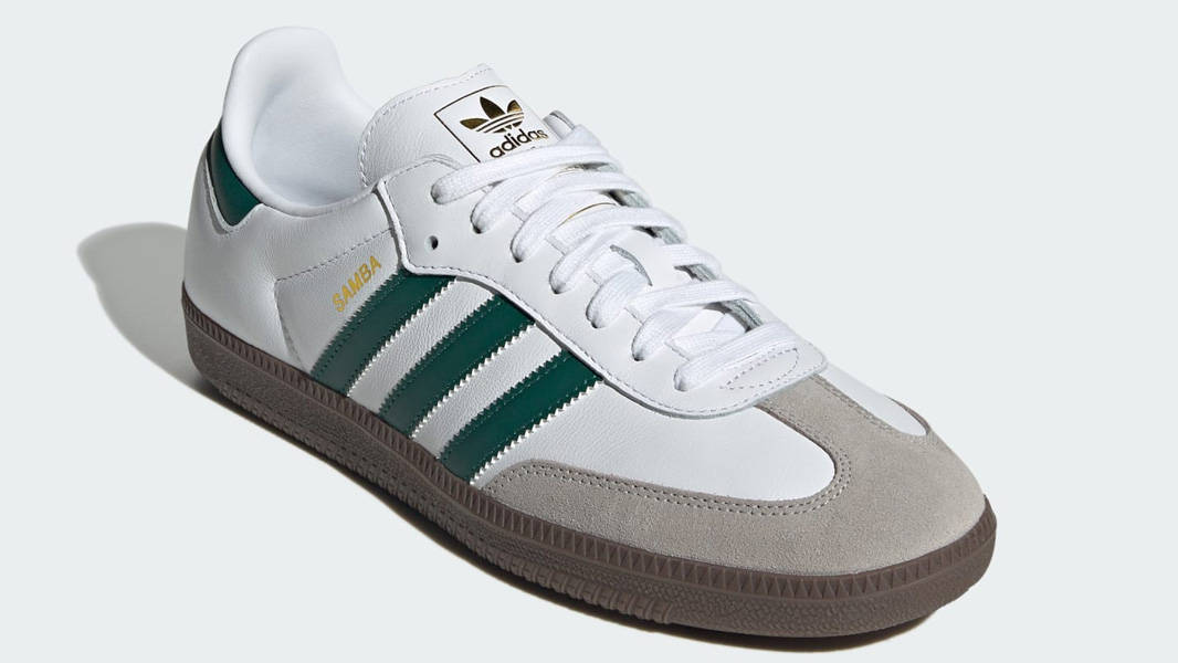 adidas Samba OG White Collegiate Green Front