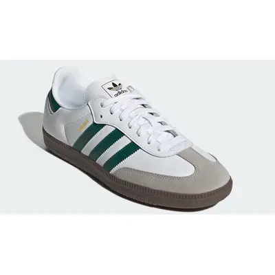 adidas Samba OG White Collegiate Green Front