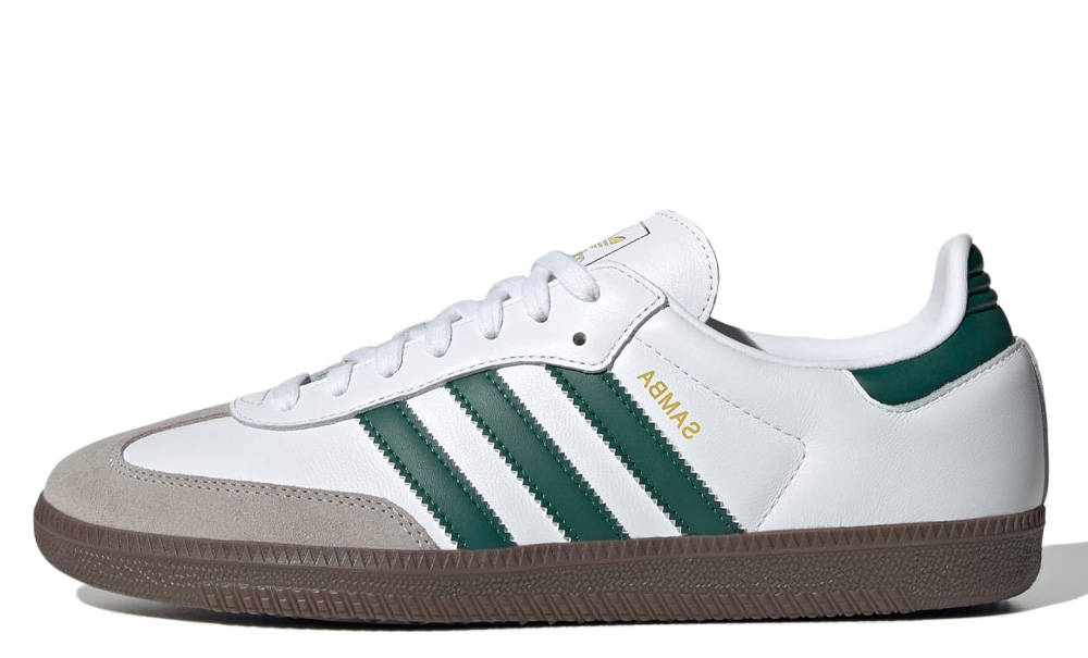 adidas Samba OG White Collegiate Green
