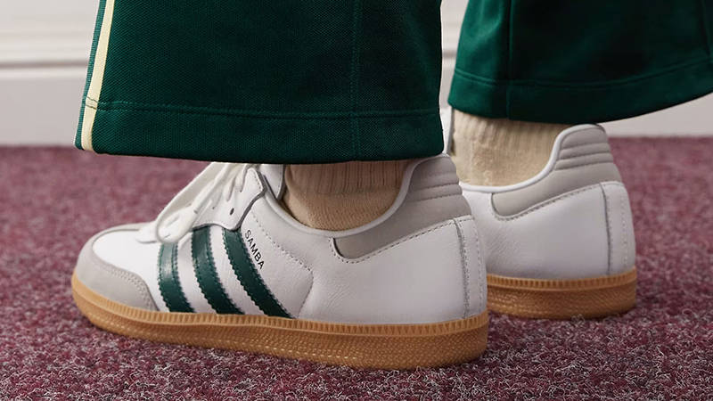 adidas gazelle silver green womens adidas Samba OG Shoes White 5 main image 1