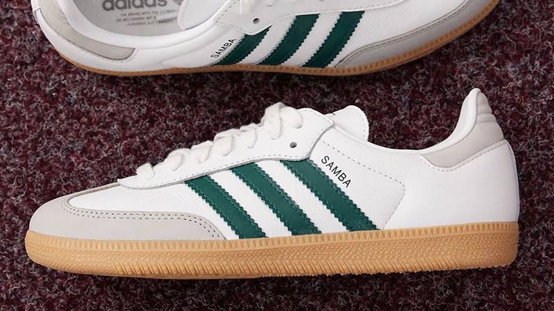 adidas Samba OG White Green Gum JI2724 feature