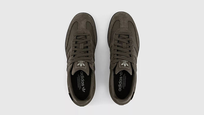 adidas Samba Shadow Olive Black JI3213 middle