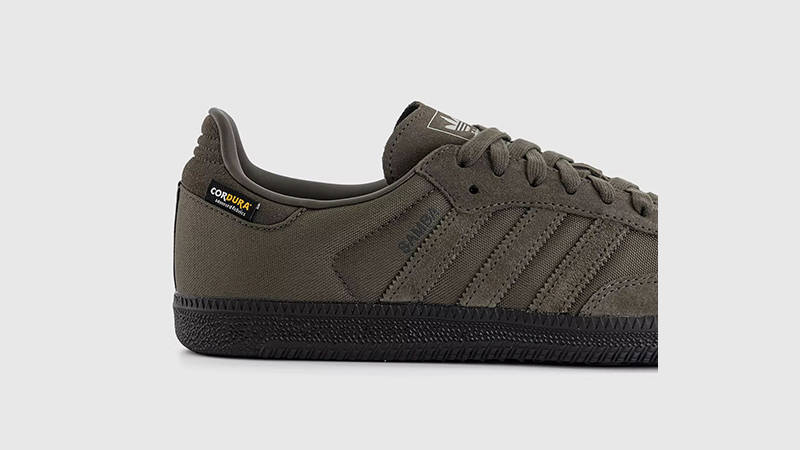 adidas Samba Shadow Olive Black JI3213 side