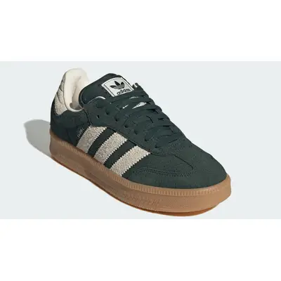 adidas Samba XLG Shadow Green Chalk White Front