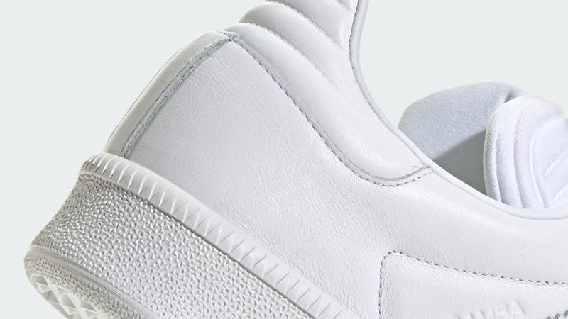 adidas Samba XLG Triple White Closeup