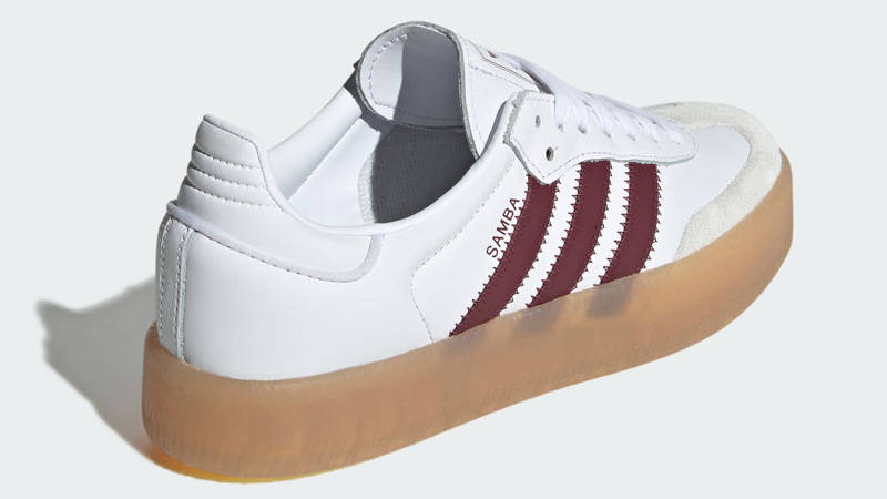 adidas Sambae White Shadow Red Back