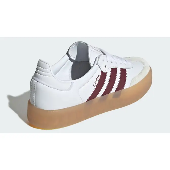 adidas Sambae White Shadow Red Back