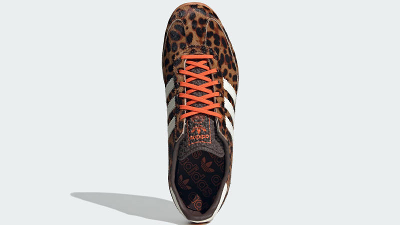 adidas SL 72 OG Leopard Dark Brown Orange Middle