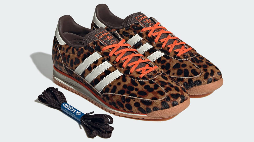 adidas SL 72 OG Leopard Dark Brown Orange Pack