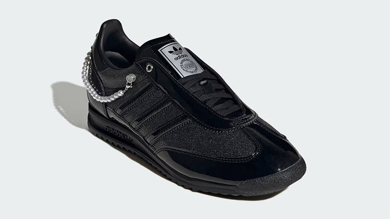 adidas SL 72 Patent Pearls Black JQ2615 front