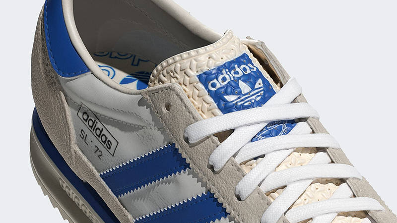 adidas SL 72 RS Chalk White Blue JH8644 Detail