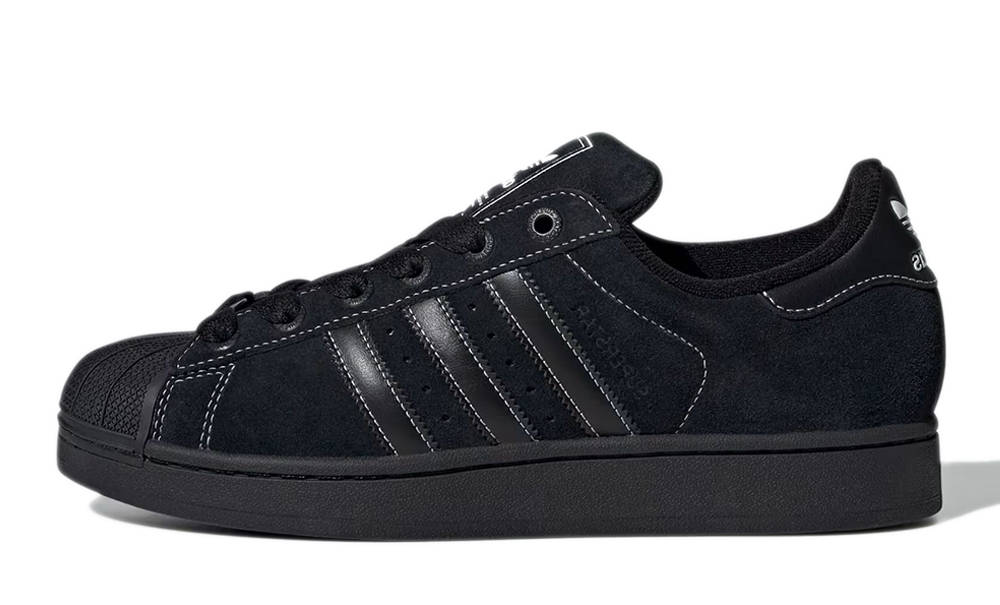 新品JJJJound Adidas Superstar 90 Black 5 JJJJound's adidas 'Made in Japan' Superstar 90 ready for