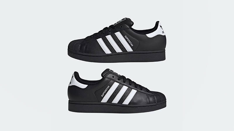 adidas Superstar II Black White JI0079 feature