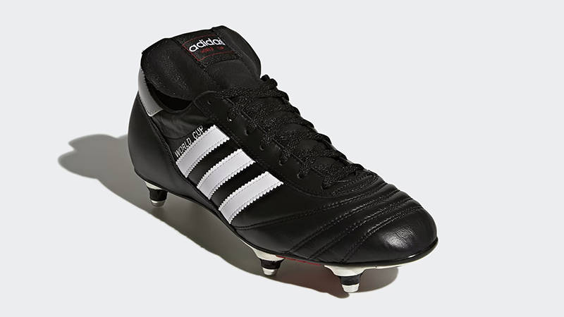 adidas World Cup Boots Black White 011040 front