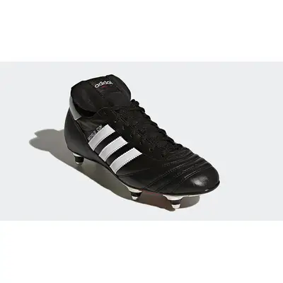 adidas World Cup Boots Black White 011040 front