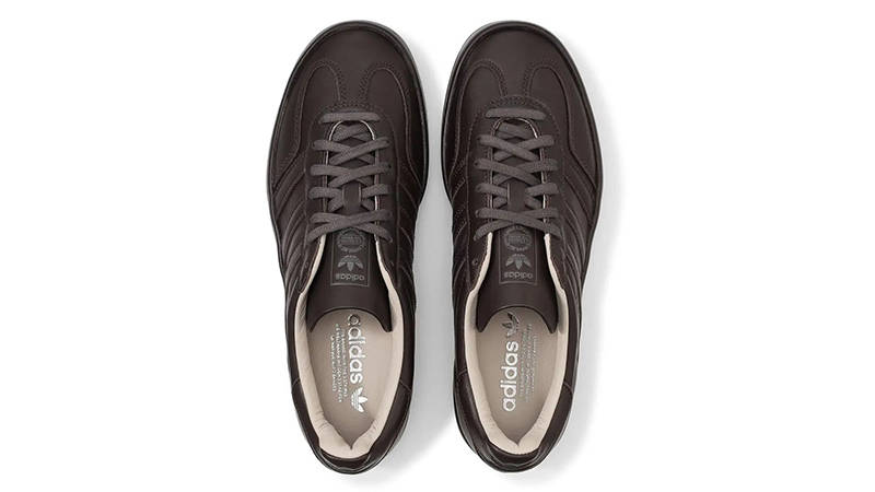 adidas Gazelle Indoor Dark Brown Beige JH5414 middle