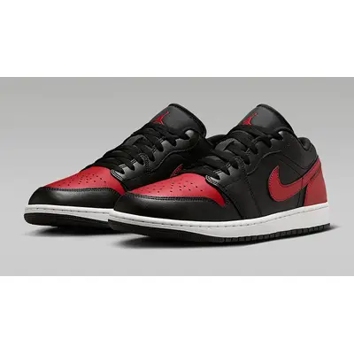 Air Jordan 1 Low Bred 553558-067 FRONT