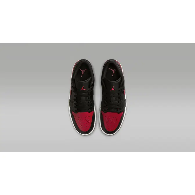 Air Jordan 1 Low Bred 553558-067 middle