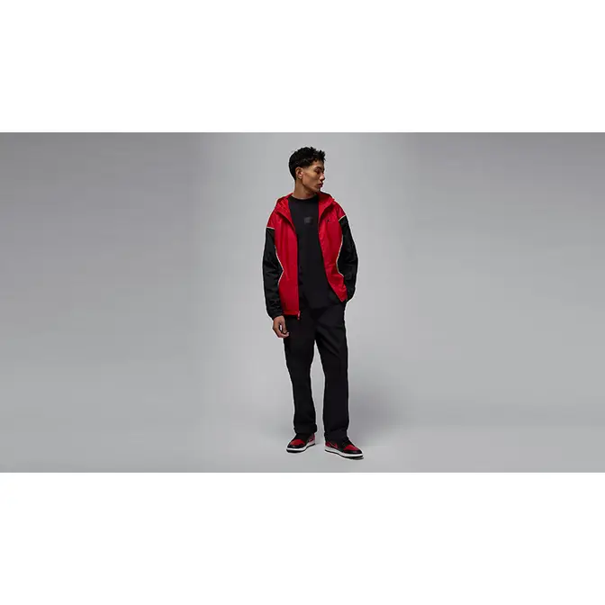 Air Jordan 1 Low Bred 553558-067 on foot