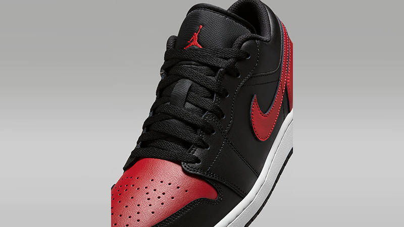 Air Jordan 1 Low Bred 553558-067 tongue