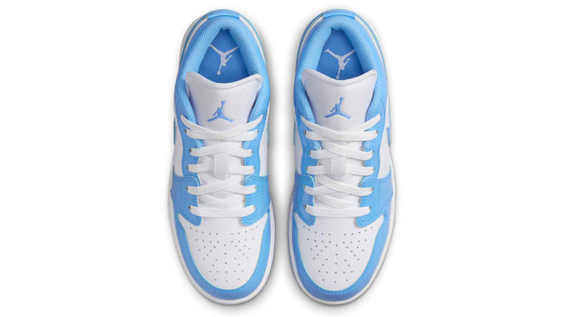Air Jordan 1 Low SE GS Legend Blue Patent Middle