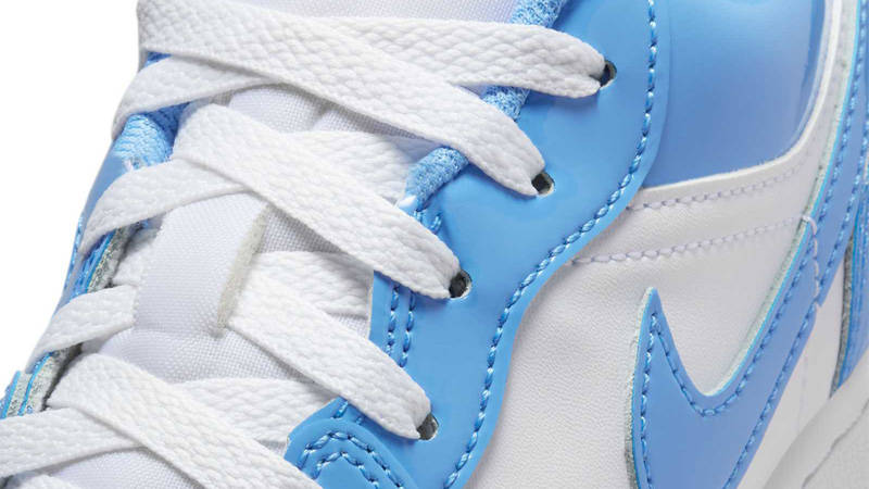 Air Jordan 1 Low SE GS Legend Blue Patent Side
