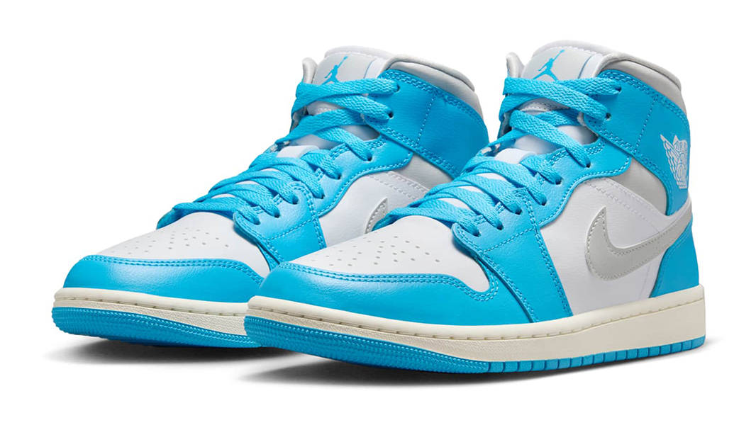 Air Jordan 1 Mid Dark Powder Blue BQ6472-400 Side