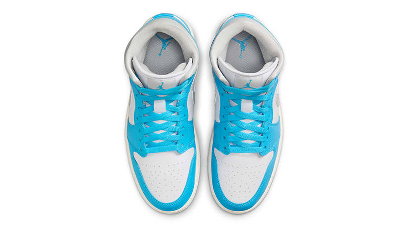 Air Jordan 1 Mid Dark Powder Blue BQ6472-400 Top