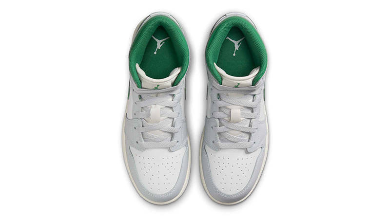 Air Jordan 1 Mid GS Pine Green DQ8423-142 Top