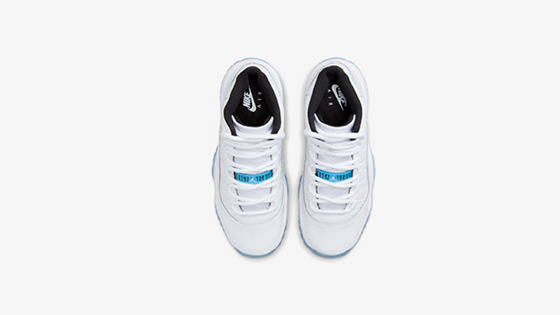 Air Jordan 11 GS Legend Blue 2024 378038-104 middle