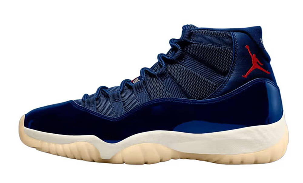 Jordan 11 navy blue high top hotsell