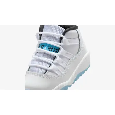Air Jordan 11 Toddler Legend Blue 2024 378040-104 tongue