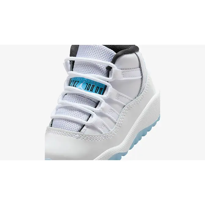Air Jordan 11 Toddler Legend Blue 2024 378040-104 tongue