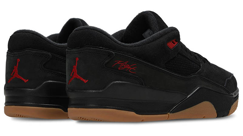Black Gum Red Gum 4s Jordan Retro Laser Black Gum On Feet CEGICAP