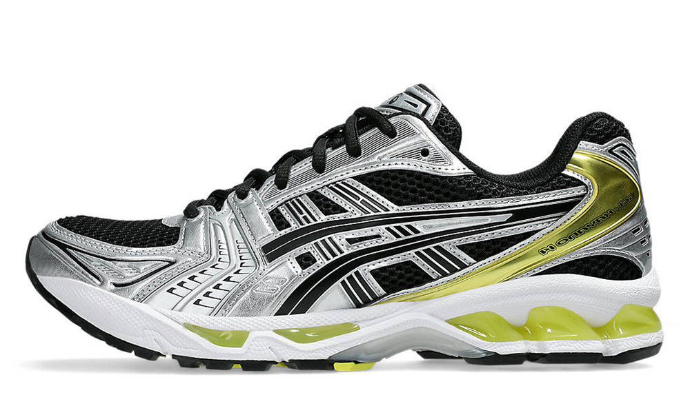 ASICS GEL-Kayano 14 Black Lemon Spark 1203A537-001 The Sole