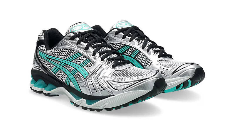 ASICS GEL-Kayano 14 Silver Turquoise 1203A740-100 front